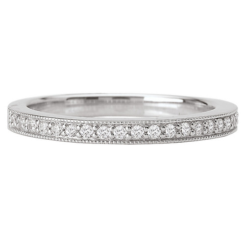 18KW ROM BAND RD DIA D1/6CTW  MATCHES 117414-117417