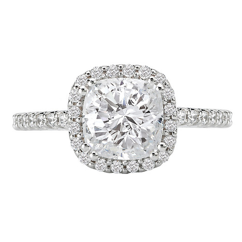 *SPC*18KW ROM CS HALO DIA     SEMI-MT, D1/4CTW, FIT 5MM CUSH