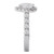 18KW ROM PS HALO DIA SEMI-MT  D3/4CT, FIT 8X5MM PS, 117053-W