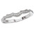18KW ROM DIA ENGRAVED BAND    W/MLGN, D.06CTW