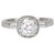 18KW ROM RD/BGT DIA ENGRAVED  SEMI-MT, D.36CT, FIT 6.5MM RD