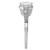 18KW ROM OCTAGON HALO DIA SM  W/MLGN, D1/8CTW, FIT 6.5MM RD