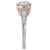 18KWR ROM OCTAGON HALO DIA    SM, D1/5CTW, FIT 6.5MM RD
