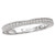 18KW ROM DIA CURVED BAND      MLGN/FILIGREE, D1/3CTW