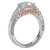 18KWR ROM MLGN ENGRVD DIA     SM, D1/3CTW, FIT 6.5MM RD