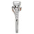 18KW/ROSE ROM DIA SEMI-MT     D1/3CTW, FITS 6.5MM RD
