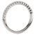 18KW ROM 17-RD DIAMOND BAND   D1/5CTW (115261-W)