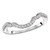 18KW ROM DIA CURVED BAND      D1/8CTW