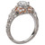 18KWR ROM DIA ENGRV/MLGN SEMI-D1/4CTW, FIT 6.5MM RD,117621-W