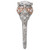 18KWR ROM DIA ENGRV/MLGN SEMI-D1/4CTW, FIT 6.5MM RD,117621-W