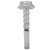 *SPC*18KW ROM CS  DIA SEMI-MT D7/8CTW, FIT 7.5MM CS,117820-W