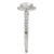 18KW ROM RD HALO DIA SEMI-MT  D1/3CTW, FIT 6.5MM RD,117880-W