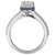 18KW CS HALO DIA/SAPH SEMI FIT5.5 CS,D1/2CT,S1/8CT, 117860-W