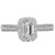 18KW EM ANGLED HALO MLGN DIA  SM,D1/2CTW,FIT 7X5 EM,117524-W