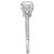 18KW ROM DIA SEMI-MT          D1/4CTW, CLAW PEG 6.5MM RD