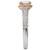 18KW/R CS/RD HALO DIA SEMI-MT D1/3CTW, FIT 6.5MM RD