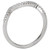 14KW ROM COM CURVED DIA BAND  D.10CTW