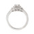 14KW ROMCOM RD/PC DIA RING    D3/4CTW, INCL 3/8CT PRI