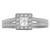 14KW RCOM MLGN SPLIT DIA RING D3/4CTW, INCL 1/3CT PRI