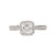 SPC ORD*14KW ROM COM DIA MLGN RING, D3/4CTW,INC 1/2CT PC,