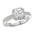SPC ORD*14KW ROM COM DIA MLGN RING, D3/4CTW,INC 1/2CT PC,