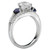 14KW ROMCOM DIA/SAPPH SEMI-MT D1/5CT, S1/4CT, FIT 5.2MM RD