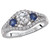 14KW ROMCOM DIA/SAPPH SEMI-MT D1/5CT, S1/4CT, FIT 5.2MM RD