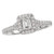 14KW ROM COM EM HALO DIA SEMI-D1/3CT, FIT 4.8X3.5EM, 118273W