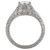 14KW RCOM ENGRVD DIA ENG RING D3/4CTW, INCL 3/8CT RD