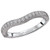 14KW ROM COM CURVED DIA BAND  ENGRV/MLGN, D1/7CTW