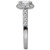 14KW OV HALO VTIP DIA ENG RINGD7/8CTW, INCL 3/8CT OV
