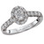 14KW OV HALO VTIP DIA ENG RINGD7/8CTW, INCL 3/8CT OV