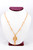 YELLOW GOLD NECKLACE, YG21KNECKLACE035, Size:Large, Weight:0g