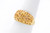 Yellow Gold Ring 21K, YGRING0193, Weight: 5.6g