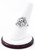 White Gold Ring, WGRING0014, Weight: 4.4