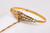 YELLOW GOLD BABY BANGLE, YGBaby0025, 21K, Size: Child Large, Weight: 7.7g