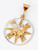 YELLOW GOLD PENDANT, 21K, Weight: 5.95g, YGPEND0148