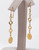 YELLOW GOLD EARRINGS, 21KT, Weight: 3.66g, YGEARRING21K0054