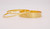 YELLOW GOLD BANGLES, SET OF 6, 21K, Size: Large, Weight: 79.3g, YGBANGL099