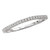 18KW ROM CURVED DIA BAND      D1/7CTW, MATCH 117689,117690