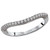 18KW ROM CURVED DIA BAND      D1/6CTW