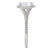 SPC* 18KW ROM OV HALO DIA SEMID1/4CTW, FIT 8X6MM OV,117424-W
