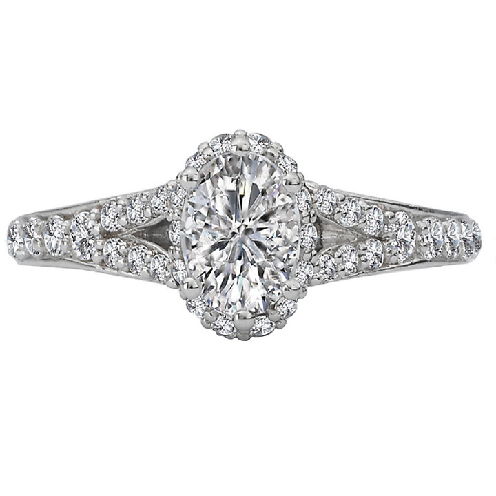 18KW OV HALO DIA/SAPH SEMI FIT7X5 OV,D1/2CT,S1/6CT, 117860-W
