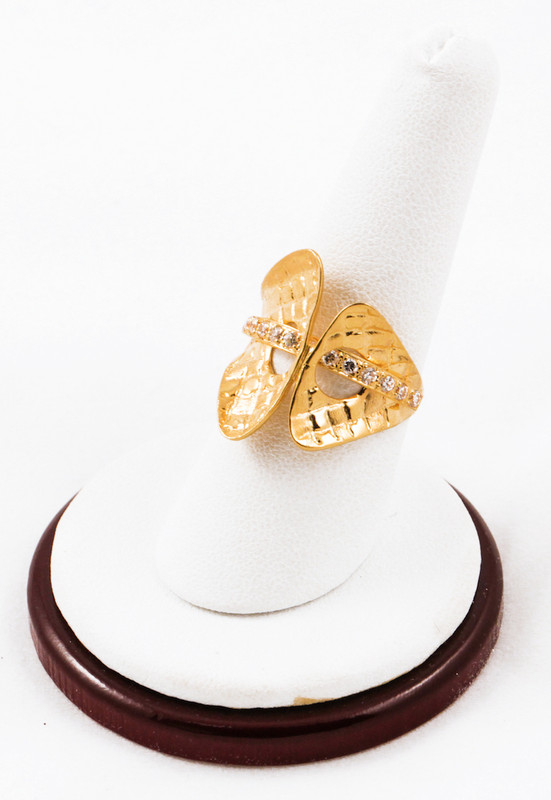 Yellow Gold Ring 21K, YGRING0070, Weight: 0g