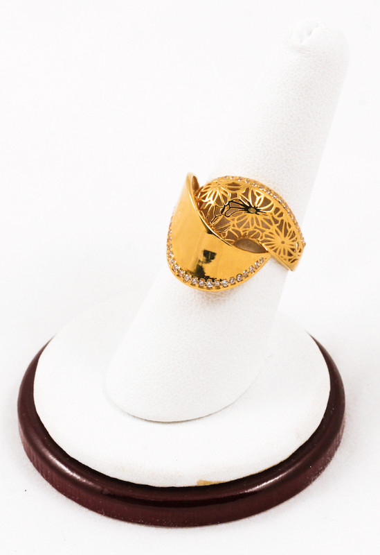 Yellow Gold Ring 21K, YGRING0072, Weight: 0g