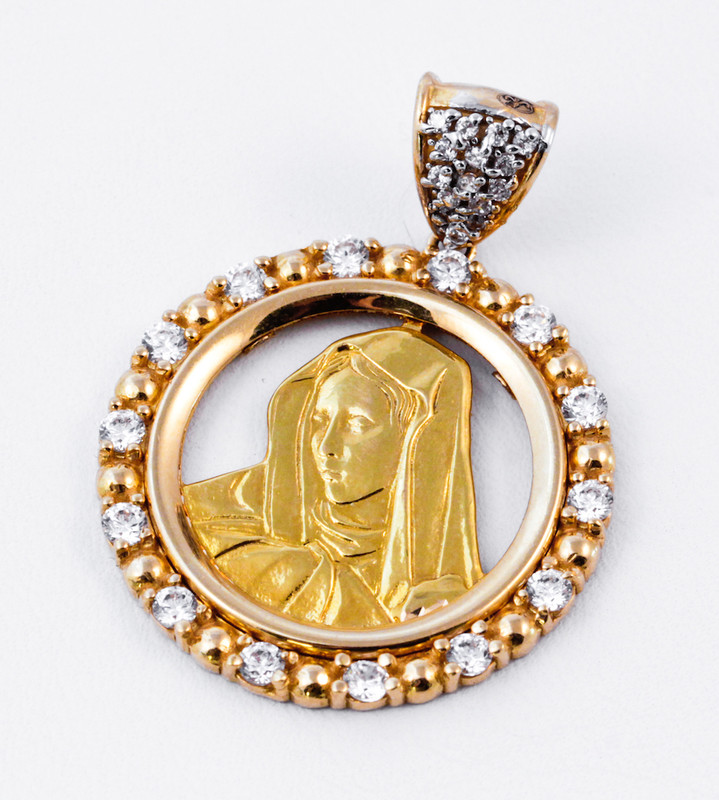 YELLOW GOLD PENDANT, 21K, Weight: 0g, YGPEND0091