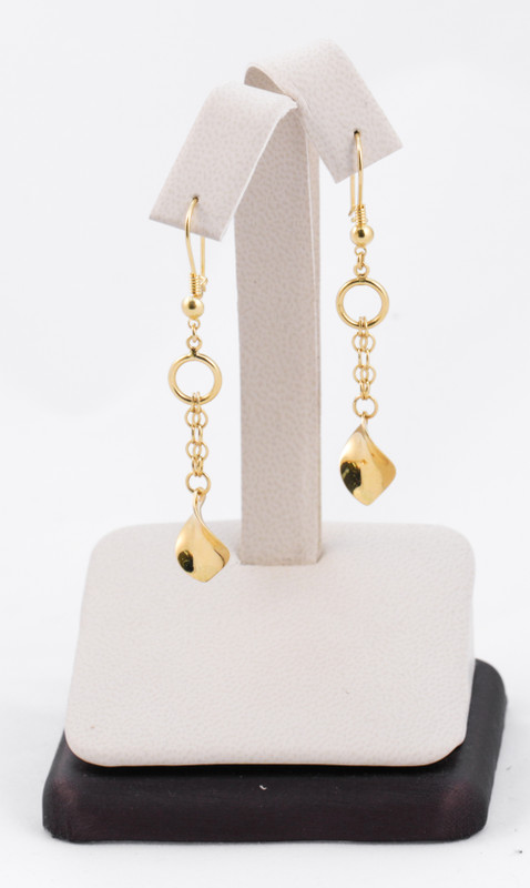 YELLOW GOLD EARRINGS, 21KT, Weight: 5.92g, YGEARRING21K0053