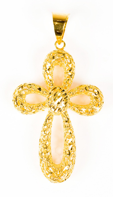 YELLOW GOLD PENDANT, 21K, Weight:4.5g, YGPEND0248