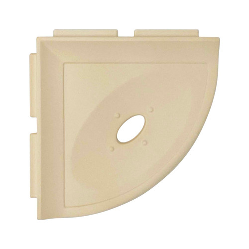 5" Lugged Corner Soap Dish Metro - Sand Matte