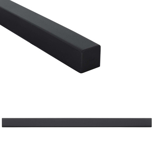 12 x .75 Inch Linear Tile Liner 12 Pack - Graphite Black